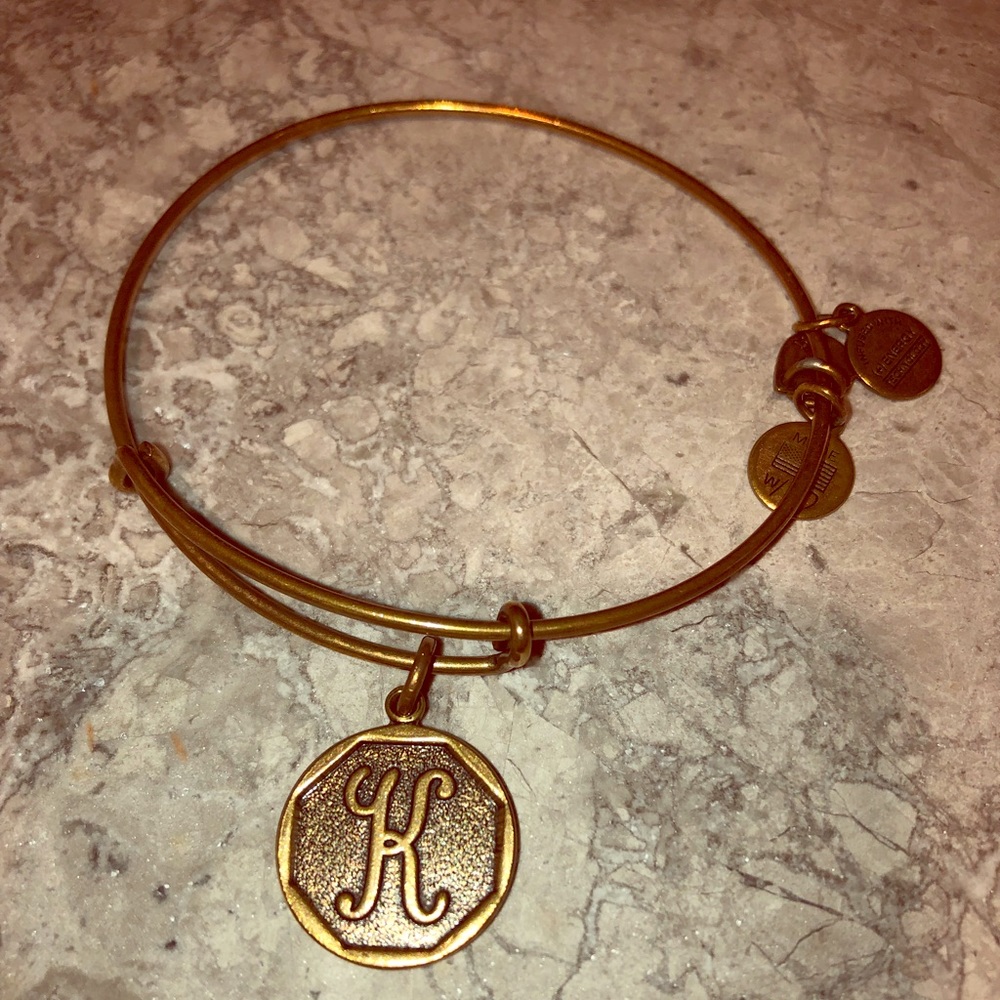 Alex and Ani K bracelet
